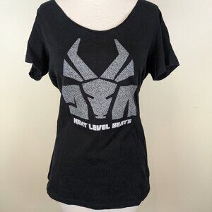 Die Antwoord Ninja Yolandi Zef Side Techno Rocker Band T-Shirt Next Level Beat L